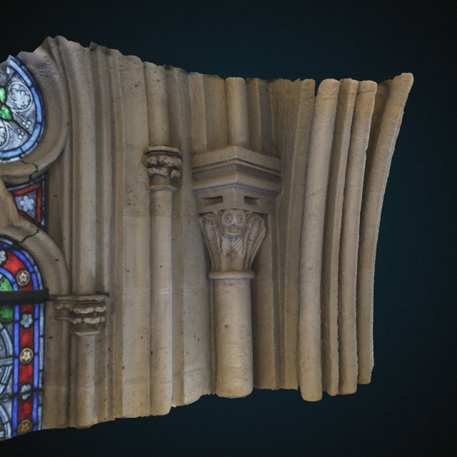 The sculpted capitals
